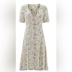 Free People Lavender Bud Dress (missing button)